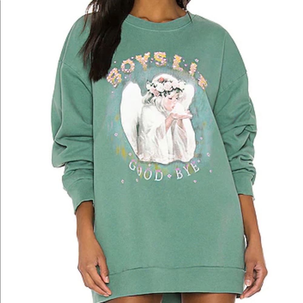 Boys lie crewneck